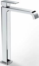 La Torre Profili Plus 46501 Αναμεικτική Μπαταρία Νιπτήρα Ψηλή Ασημί