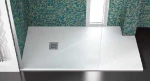 Karag Pietra Ντουζιέρα 80x140cm Bianco