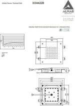 Eurorama Temptation Κεφαλή Ντουζ Chrome