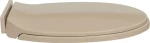 vidaXL 145820 Καπάκι Λεκάνης Soft Close Πλαστικό 46x34cm Μπεζ