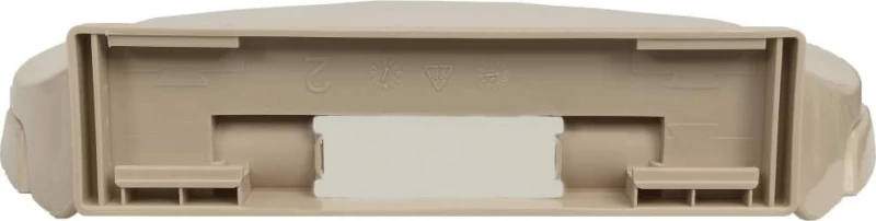 vidaXL 145820 Καπάκι Λεκάνης Soft Close Πλαστικό 46x34cm Μπεζ