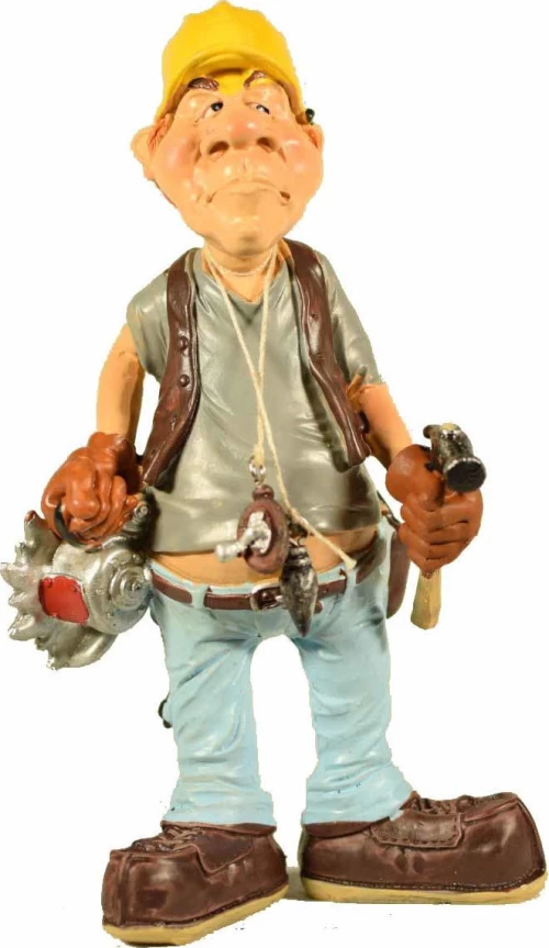 SP Souliotis Διακοσμητικό Αγαλματίδιο από Πλαστικό 10x6x18cm