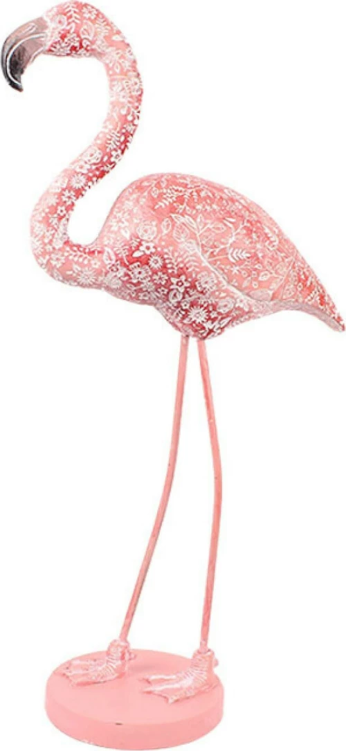 InTheBox Διακοσμητικό Ζωάκι Πολυρητίνης Ροζ 24x12x46cm