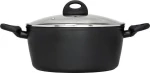 Cryspo Trio Petra Βαθιά Κατσαρόλα από Αλουμίνιο 7.3lt / 28cm