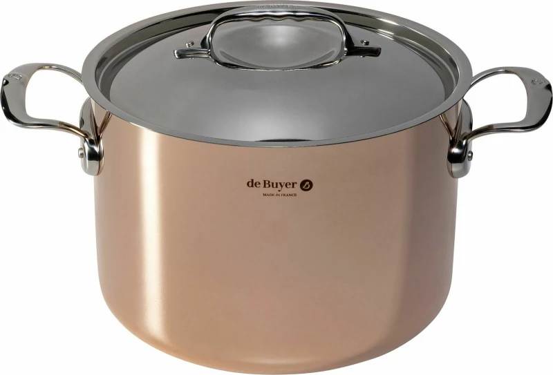 De Buyer Prima Matera Βαθιά Ανοξείδωτη Κατσαρόλα 7.5lt / 24cm