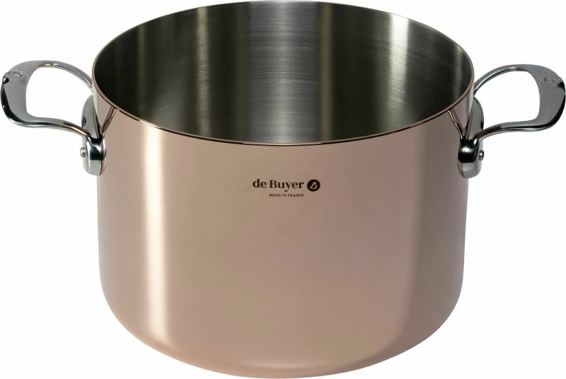 De Buyer Prima Matera Βαθιά Ανοξείδωτη Κατσαρόλα 7.5lt / 24cm