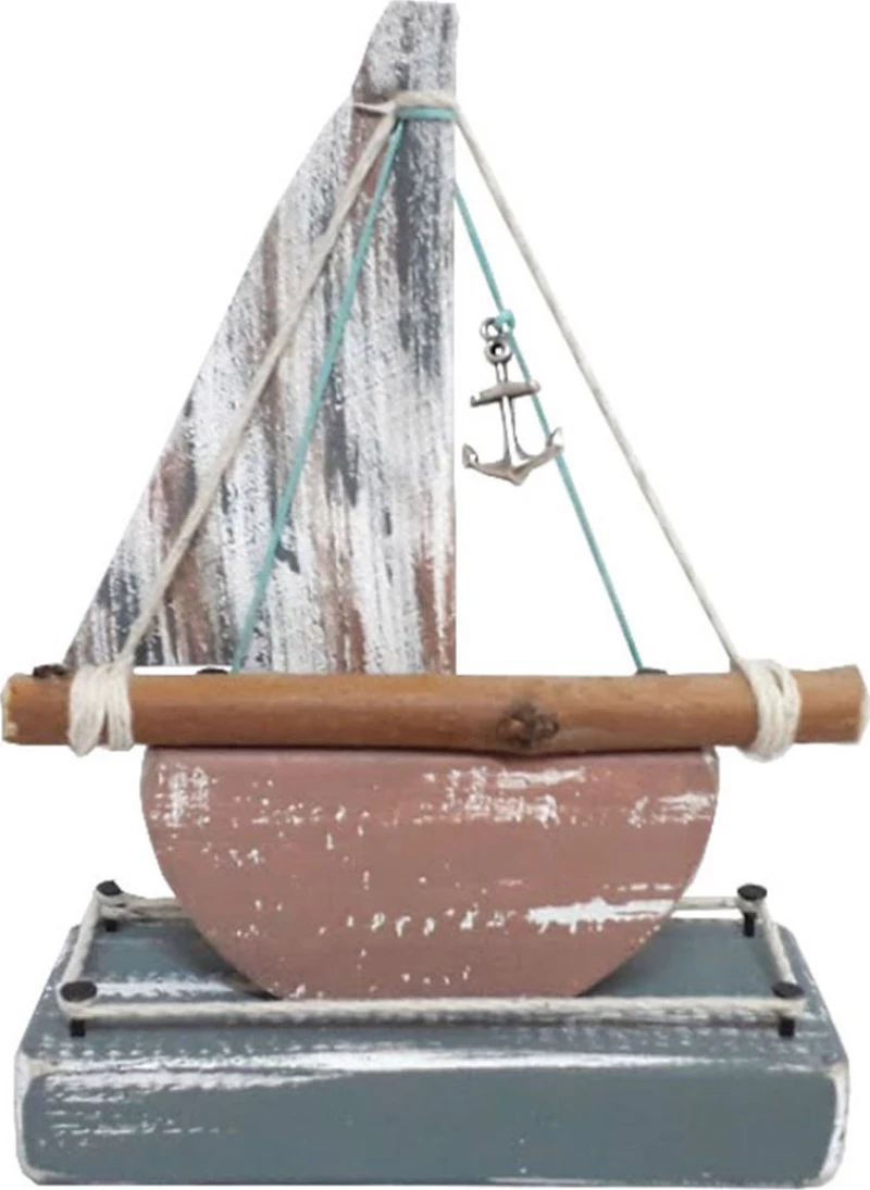 Kapadakis Wood Art Διακοσμητικό Καράβι Ξύλινο 11x5x6cm