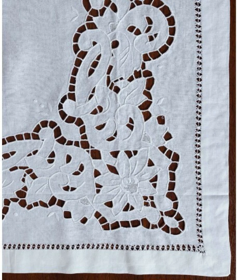Silk Fashion Τραπεζομάντηλο 140x140 412 Λευκό