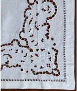 Silk Fashion Τραπεζομάντηλο 140x140 412 Λευκό