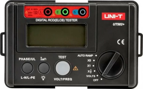 Ψηφιακός Rcd (Elcb) Tester Ut582+ Uni-T