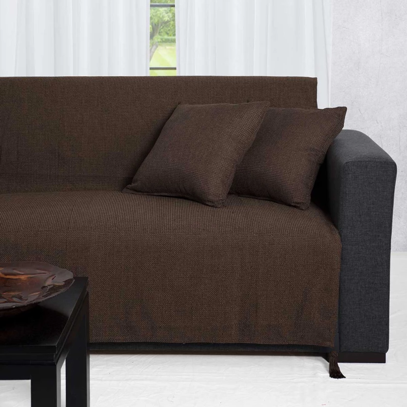 Silk Fashion Διακοσμητική Μαξιλαροθήκη 45x45 9925 Καφέ