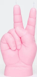 Κερί Peace Baby Hand 6x4x11cm Pink Candle Hand Φυτικό Κερί
