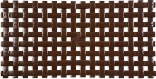 Πατάκι Αντιολισθητικό Plexo 00265.012 Brown 36Χ72 36X72Cm Pvc