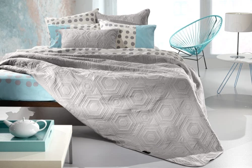 Guy Laroche Κουβερλί Υπέρδιπλο 220x240 Lilly Taupe