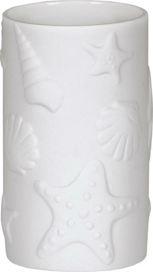 Kleine Wolke Starfish 5090100852 Ποτηροθήκη Επιτραπέζια Κεραμική Λευκή
