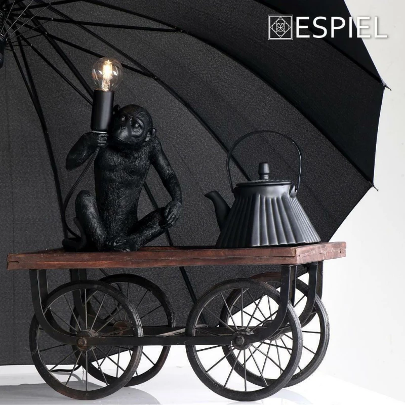Espiel Τσαγιέρα Κεραμική Μαύρη 620ml