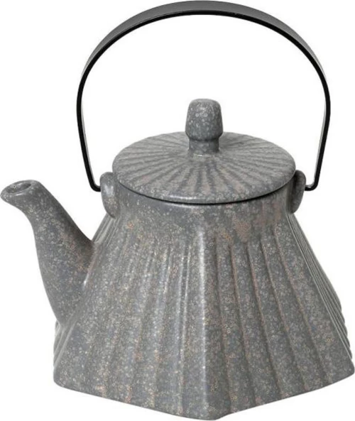 Espiel Τσαγιέρα Κεραμική Γκρι 620ml