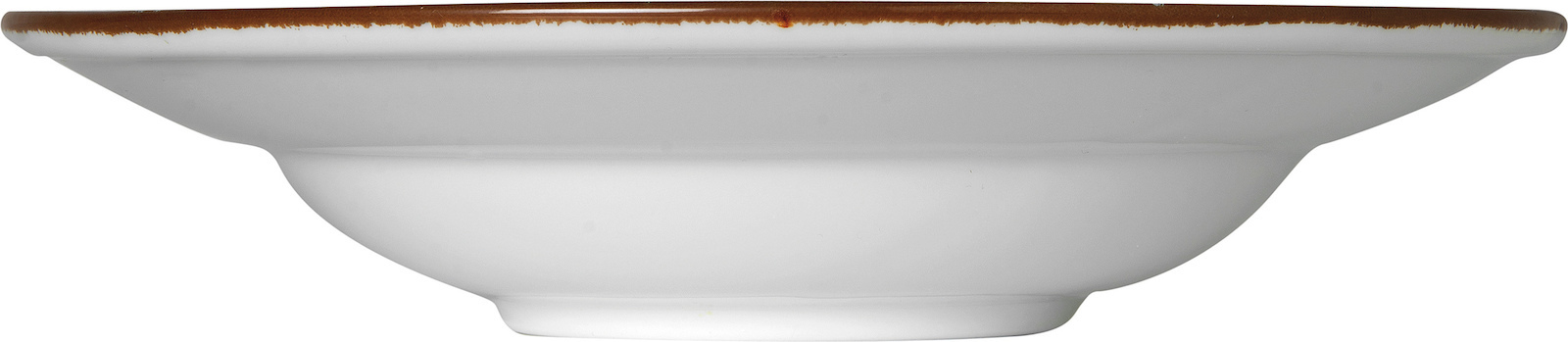 GTSA Sahara Πιάτο Βαθύ από Πορσελάνη Καφέ με Διάμετρο 27cm 6τμχ