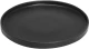Espiel Step Πιάτο Γλυκού από Πορσελάνη Μαύρο Ματ με Διάμετρο 21cm 6τμχ