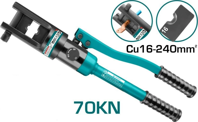 Total Cu Πρέσα Ακροδεκτών Υδραυλική 240mm