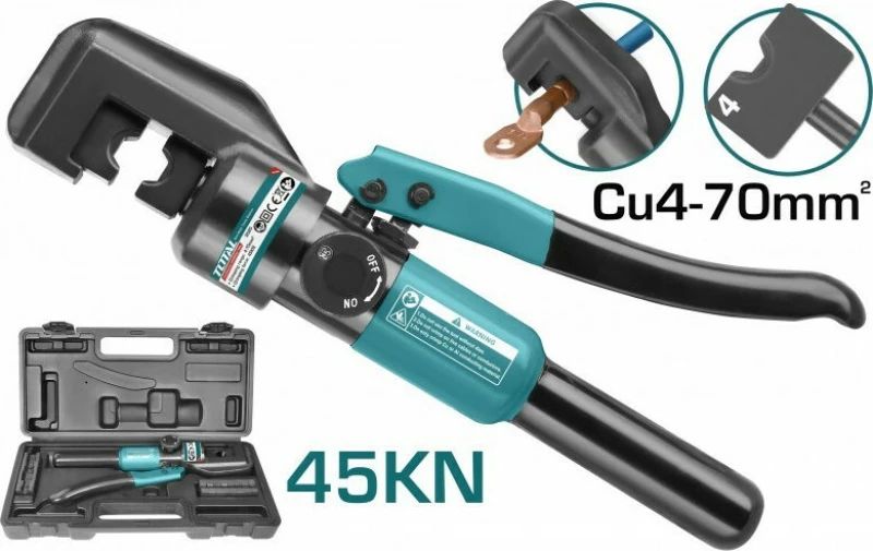 Total THCT070 Πρέσα Ακροδεκτών Υδραυλική 310mm