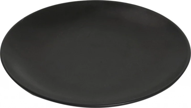 Espiel Terra Matt Πιάτο Ρηχό Κεραμικό Μαύρο με Διάμετρο 26.5cm 6τμχ