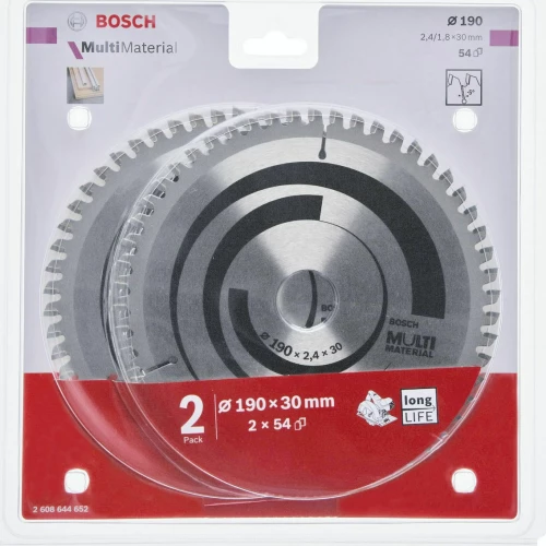 Bosch 2608644652 190mm 2τμχ