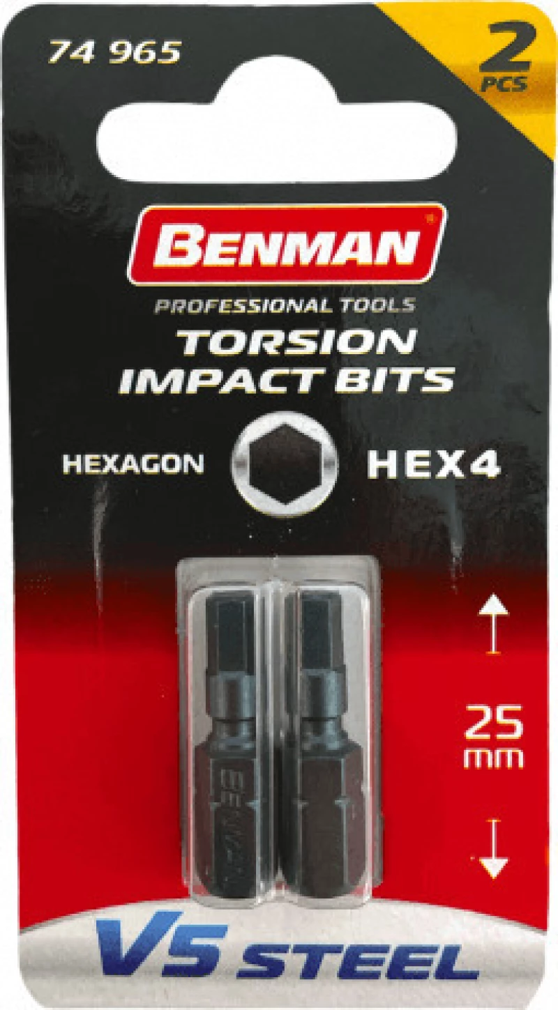 Benman Μύτη Allen 6x25mm 74967 1τμχ