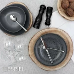 Espiel Σετ Μύλοι Μπαχαρικών MYL304 Πιπεριού Μαύρος 4τμχ 26cm