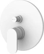 Armando Vicario Slim 500050D-300 Μίκτης 2 Εξόδων Με Εκτροπέα Λευκός Ματ