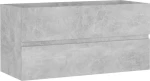 vidaXL 804759 Πάγκος χωρίς Νιπτήρα 90x38.5x45cm Γκρι