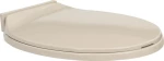 vidaXL 145818 Καπάκι Λεκάνης Soft Close Πλαστικό 46x34cm Μπεζ