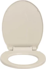 vidaXL 145818 Καπάκι Λεκάνης Soft Close Πλαστικό 46x34cm Μπεζ