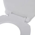 vidaXL 141762 Καπάκι Λεκάνης Soft Close Πλαστικό 46x34cm Λευκό