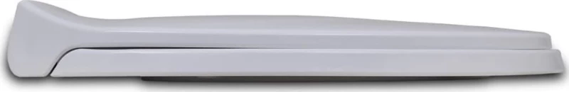 vidaXL 141762 Καπάκι Λεκάνης Soft Close Πλαστικό 46x34cm Λευκό