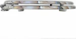 vidaXL 141484 Καπάκι Λεκάνης Ξύλινο 42.5x36cm Βότσαλα