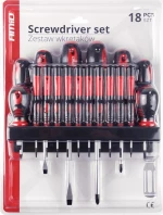 AMiO Σετ Κατσαβίδια AM-02411/AM 18τμχ