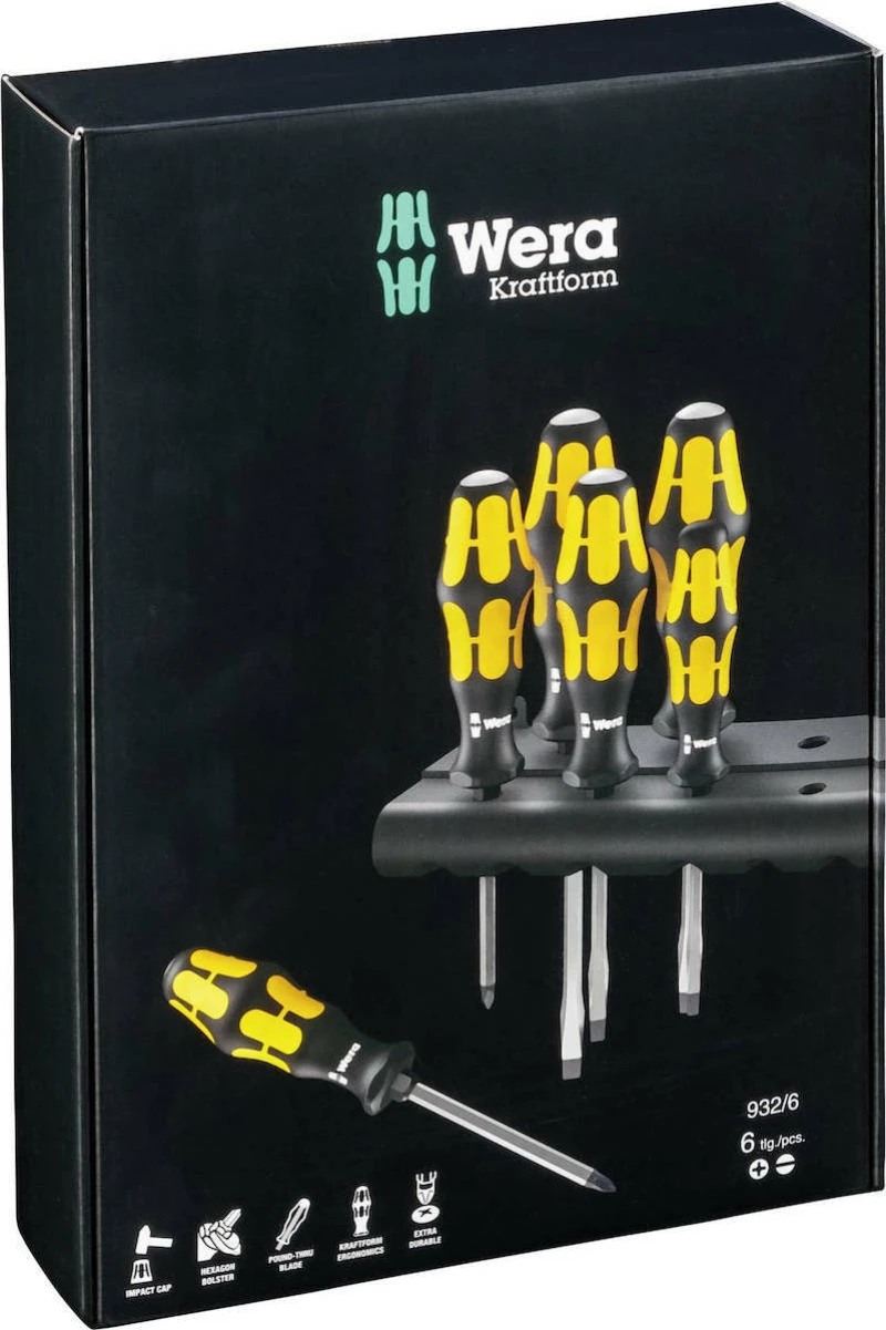 Wera Σετ Κατσαβίδια 932/6 05018282001 6τμχ