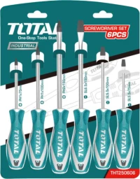 Total Σετ Κατσαβίδια THT250606 6τμχ