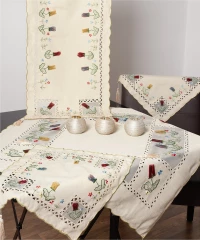 Silk Fashion Καρέ Σετ 7τμχ 5673