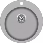 vidaXL 142957 Ένθετος Νεροχύτης 50.5x50.5cm Grey