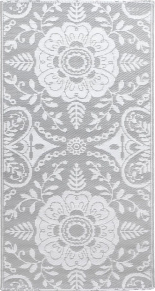 vidaXL Χαλί Ανοιχτό Γκρι 120x180cm