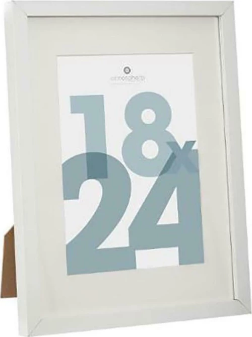 Plastona Κορνίζα Ξύλινη Λευκή 18x24cm