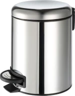 Geesa Standard 645 Soft Close Inox Καλαθάκι Μπάνιου 5lt Ασημί