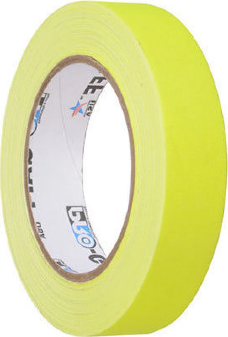 Pro Tapes Υφασμάτινη Ταινία Gaff Neon Yellow 24mm x 55m