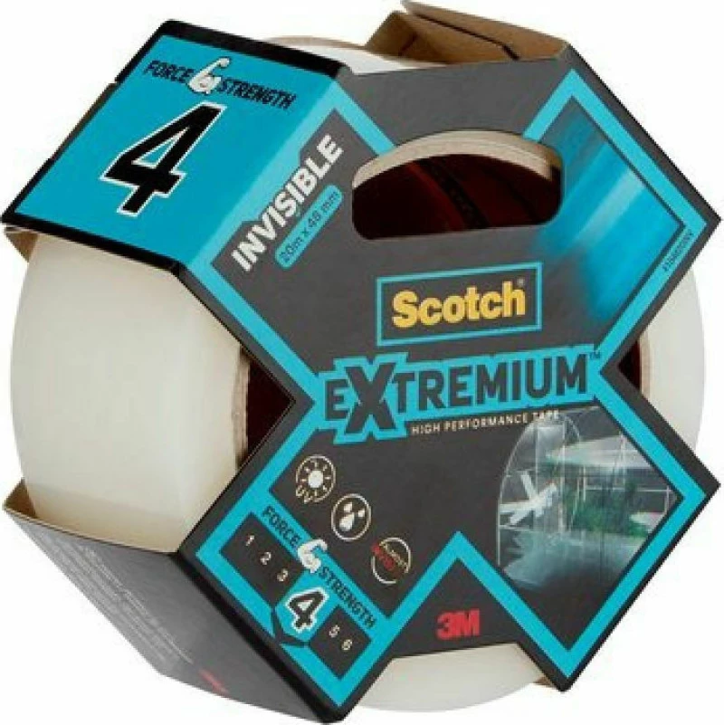 Scotch Ταινία Αλουμινίου Scotch Extremium Invisible 48mm x 20m