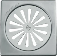 Viospiral Σχάρα Inox Τετράγωνη 12X12cm 15-01425