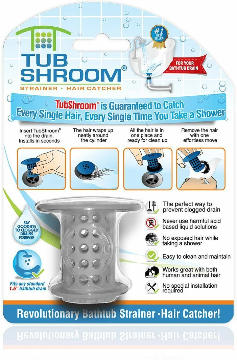 Τριχοπαγίδα Magic Shower Hair Catcher 16000HCT85WH