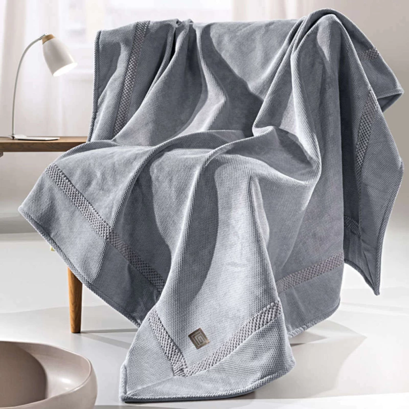 Guy Laroche Ριχτάρι Τετραθέσιου Καναπέ Rubicon 170x350cm Silver