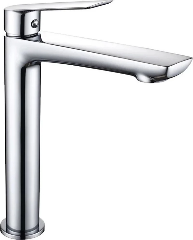 Demm Sleek 9914 Αναμεικτική Μπαταρία Νιπτήρα Ψηλή Ασημί